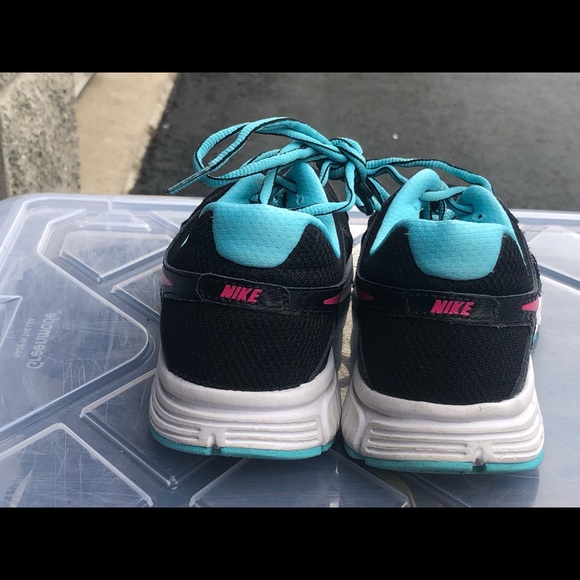 Nike Womens Revolution 2 554900-019 Running Shoes Black Lace Up Low Top Size 7.5 - Picture 7 of 12
